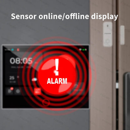 7 Inch TFT Screen 4G Home Security Alarm System G70 GSM Wifi Wireless Burglar Security Alarm System Work with Tuya Smart